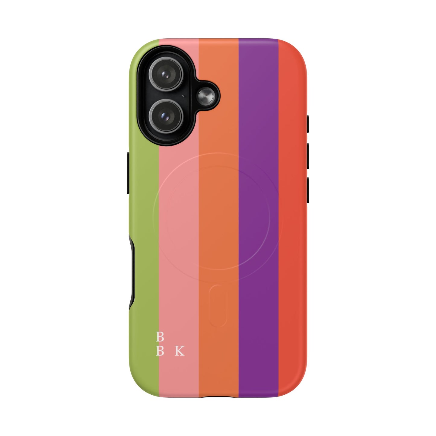 Bold Retro Stripe Magnetic Phone Case — Tough Protective iPhone Cover