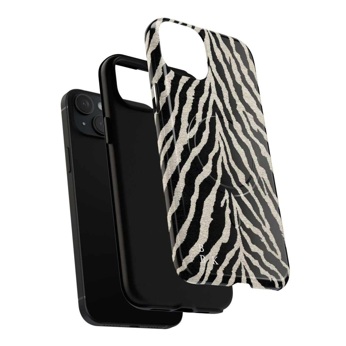 Zebra Stripe Tough Magnetic Phone Case — Magnetic Protective Phone Case