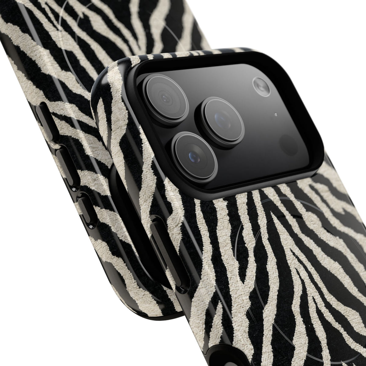 Zebra Stripe Tough Magnetic Phone Case — Magnetic Protective Phone Case