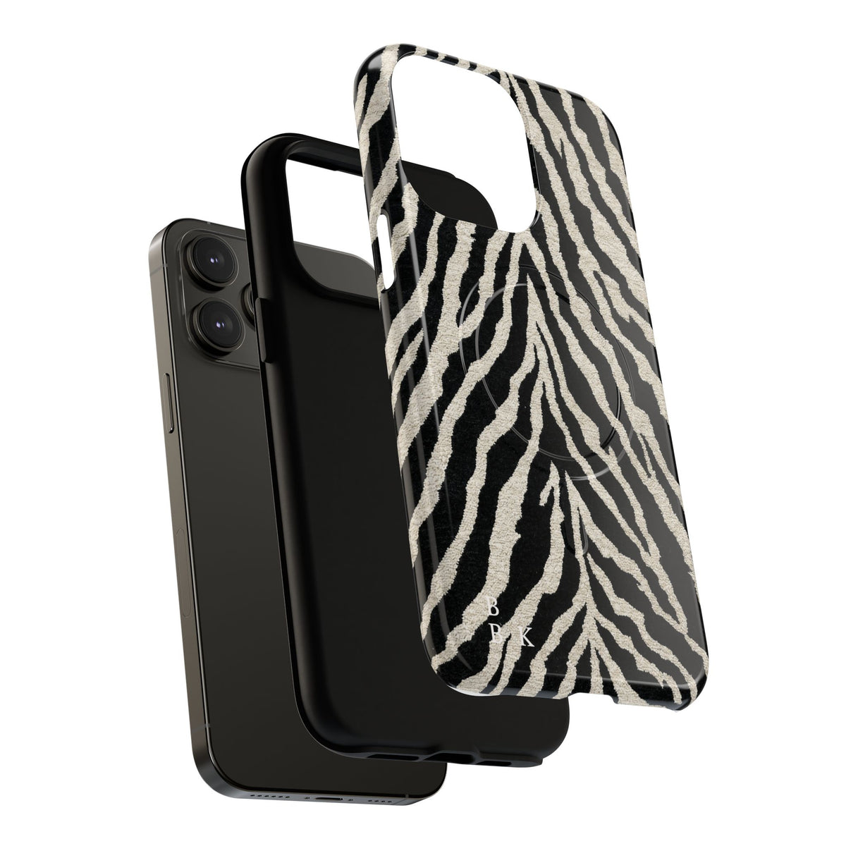 Zebra Stripe Tough Magnetic Phone Case — Magnetic Protective Phone Case