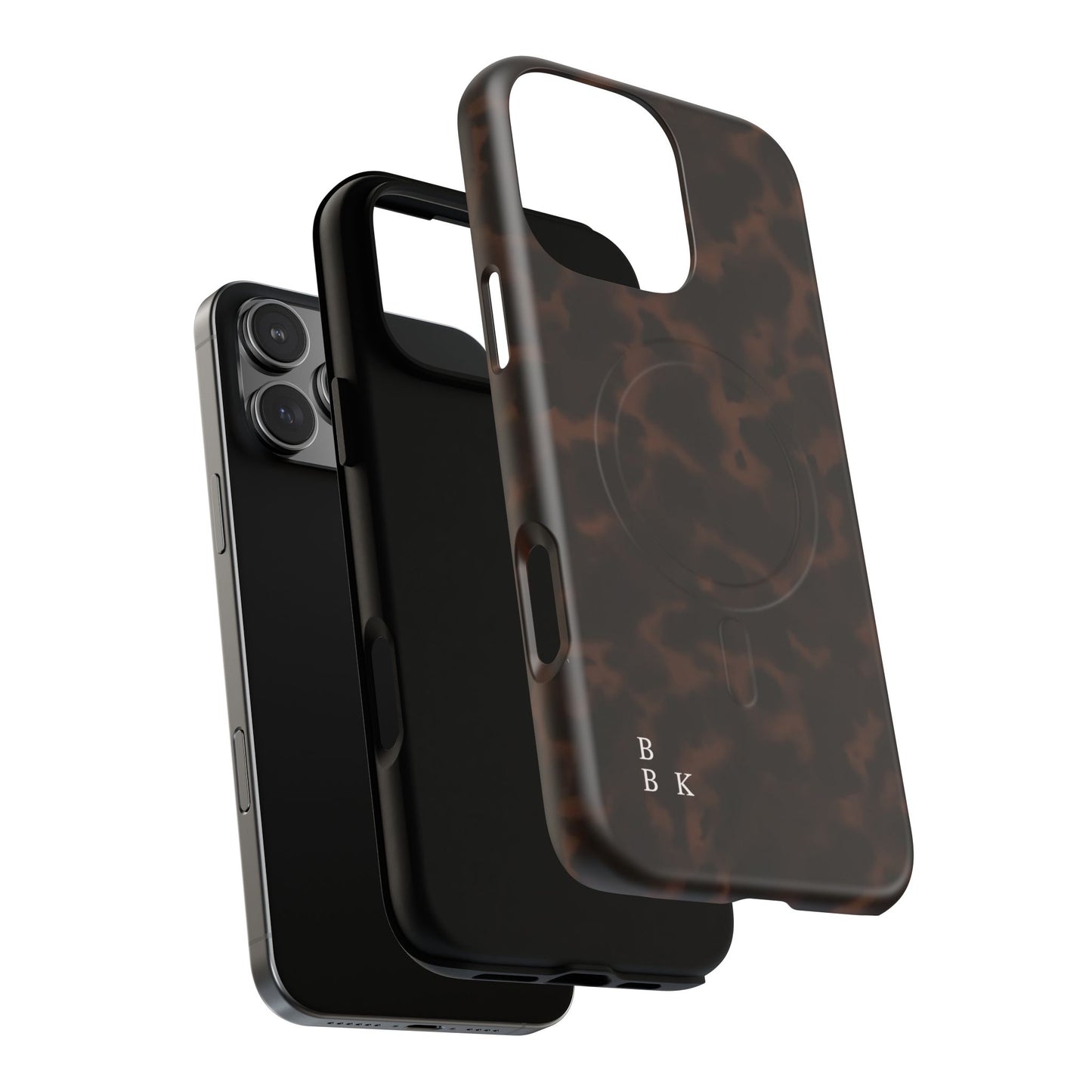 Tortoiseshell Magnetic Phone Case — Slim Tough MagSafe-Compatible Protection