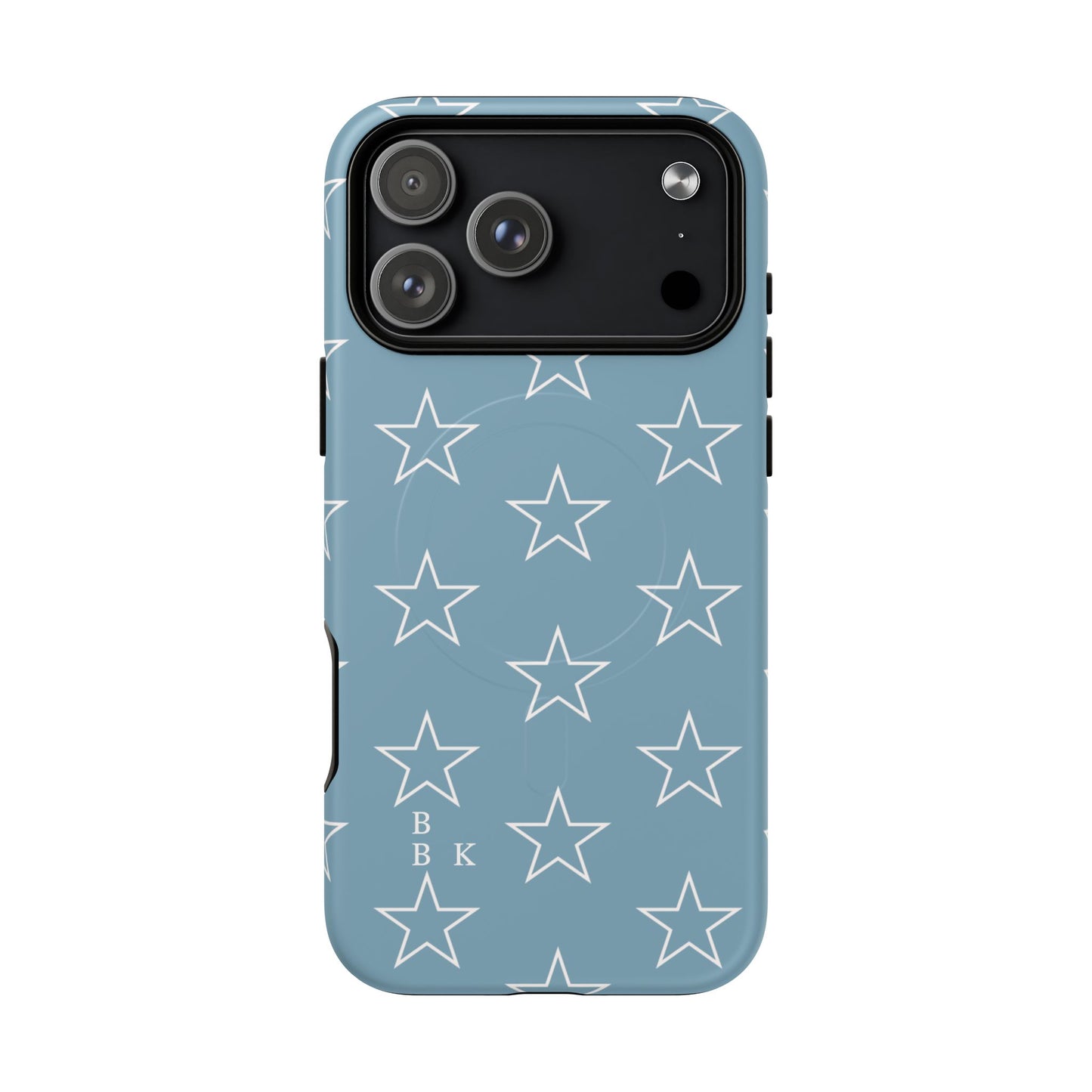 Blue Star Pattern Magnetic Phone Case — Tough Protective iPhone Cover