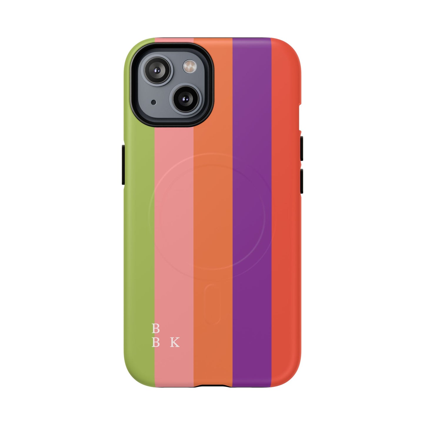 Bold Retro Stripe Magnetic Phone Case — Tough Protective iPhone Cover