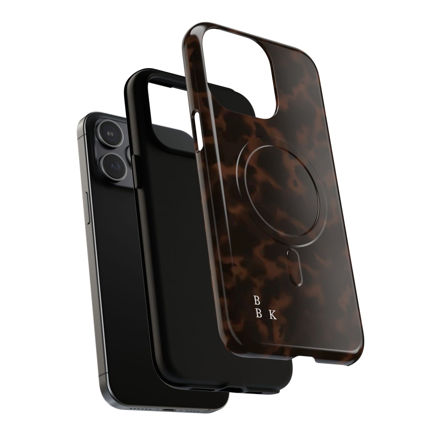 Tortoiseshell Magnetic Phone Case — Slim Tough MagSafe-Compatible Protection