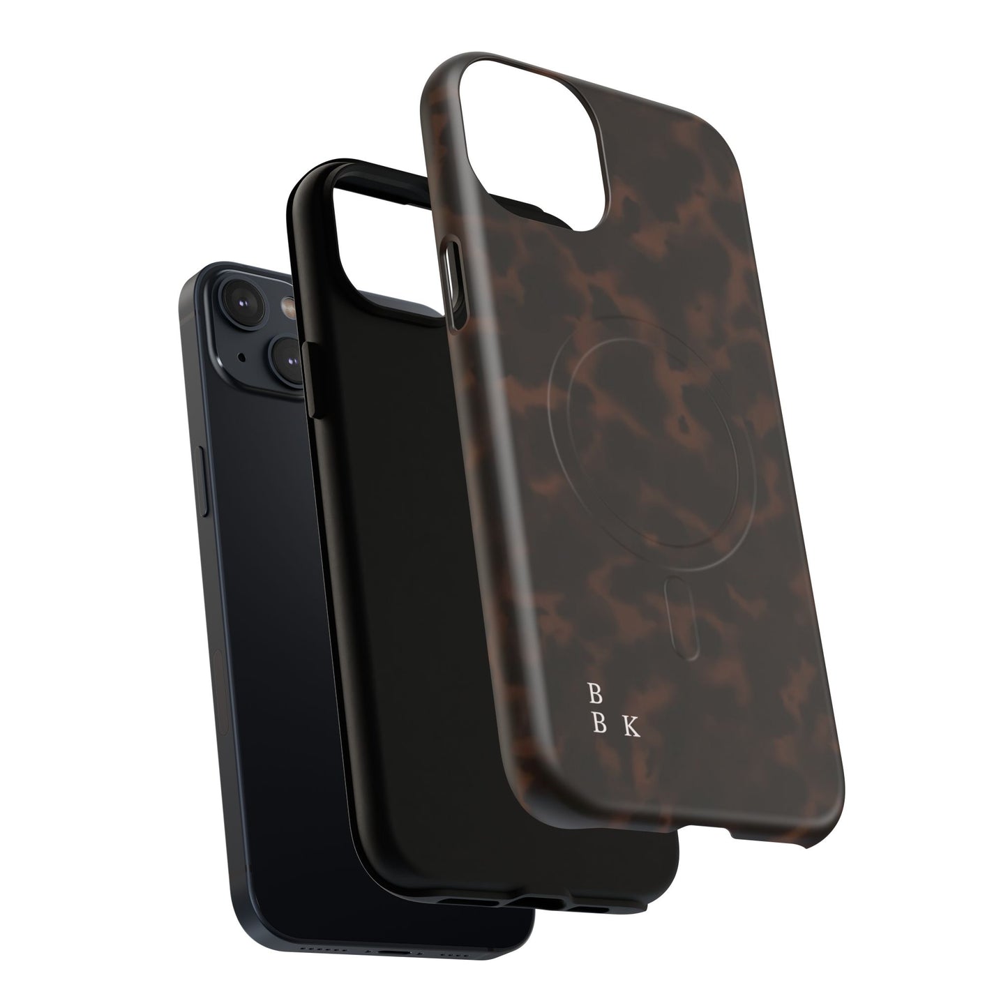 Tortoiseshell Magnetic Phone Case — Slim Tough MagSafe-Compatible Protection
