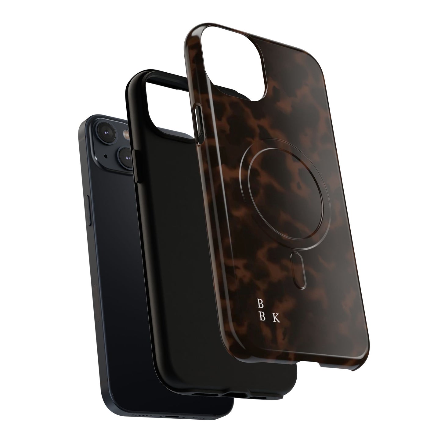 Tortoiseshell Magnetic Phone Case — Slim Tough MagSafe-Compatible Protection