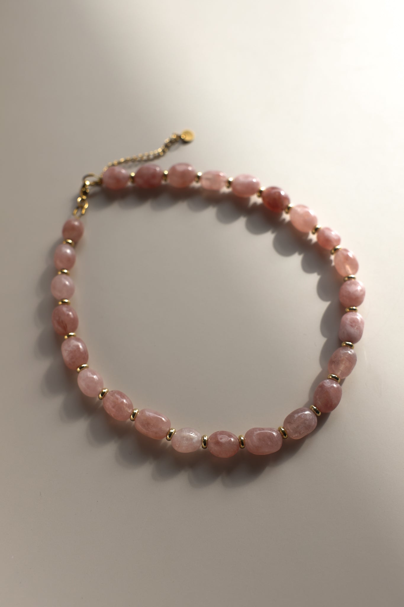 Malaysia Jade Pebble Necklace