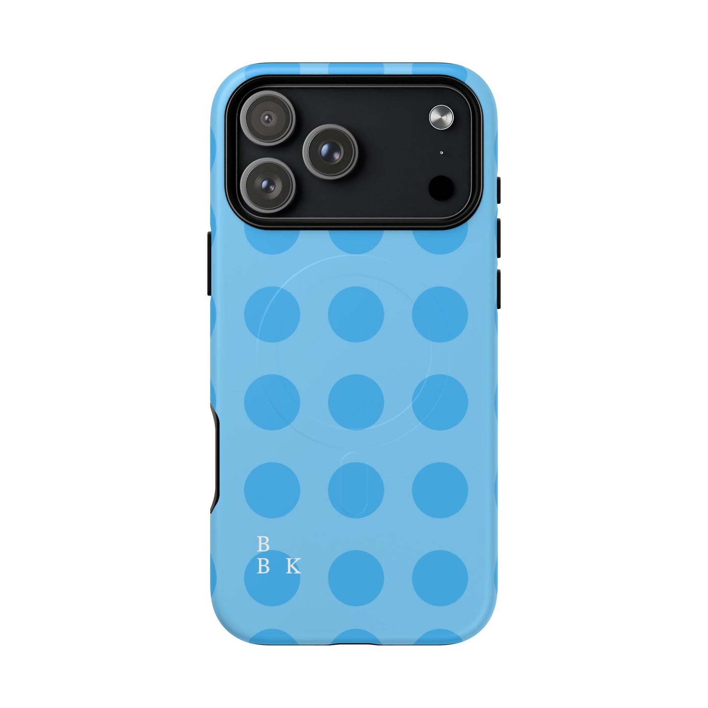 Blue Polka Dot Tough Magnetic Phone Case