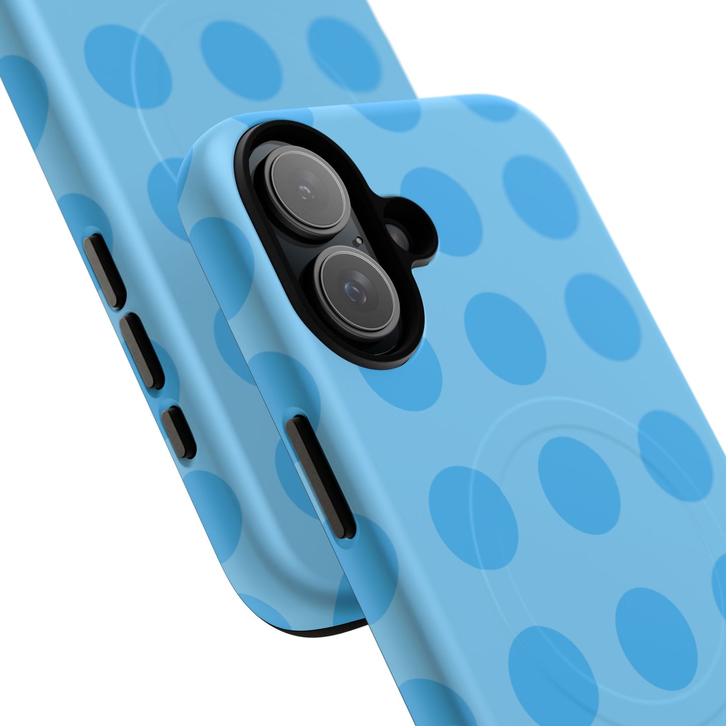 Blue Polka Dot Tough Magnetic Phone Case