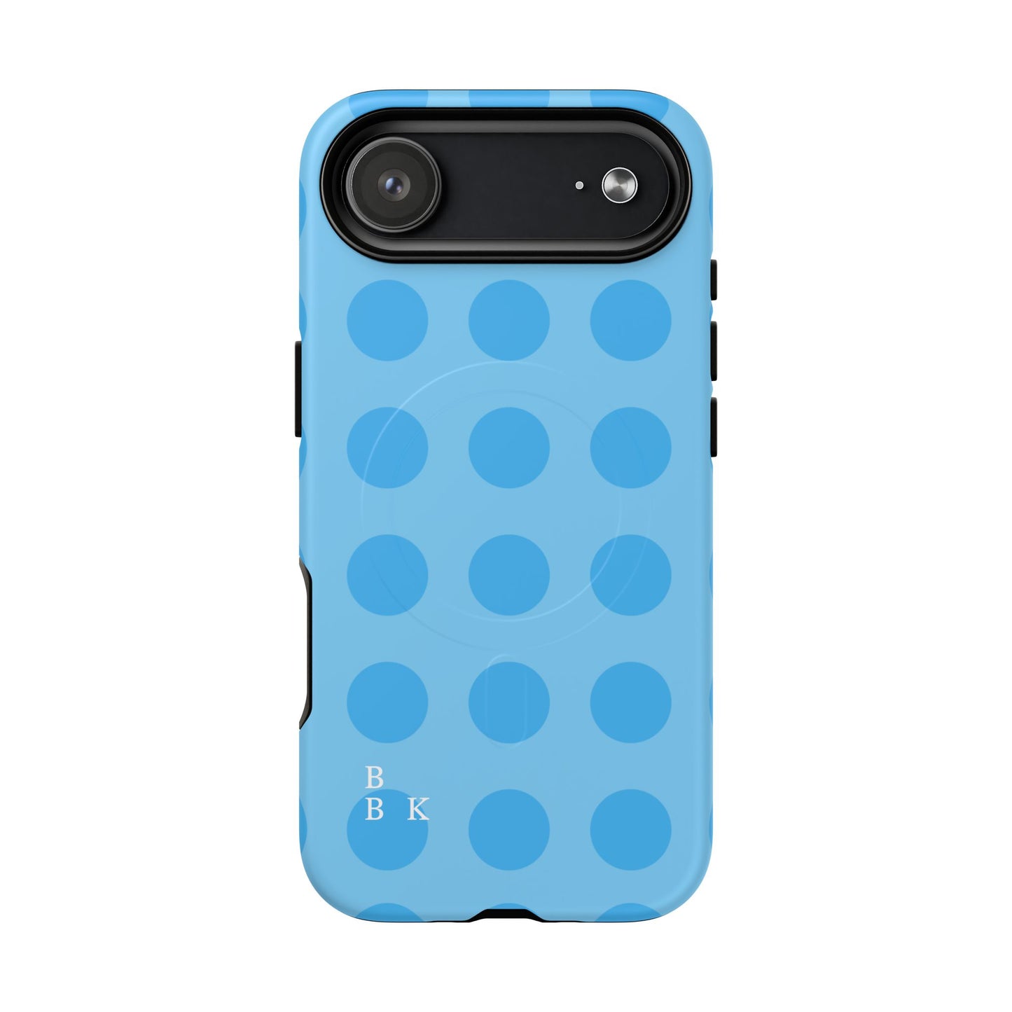 Blue Polka Dot Tough Magnetic Phone Case