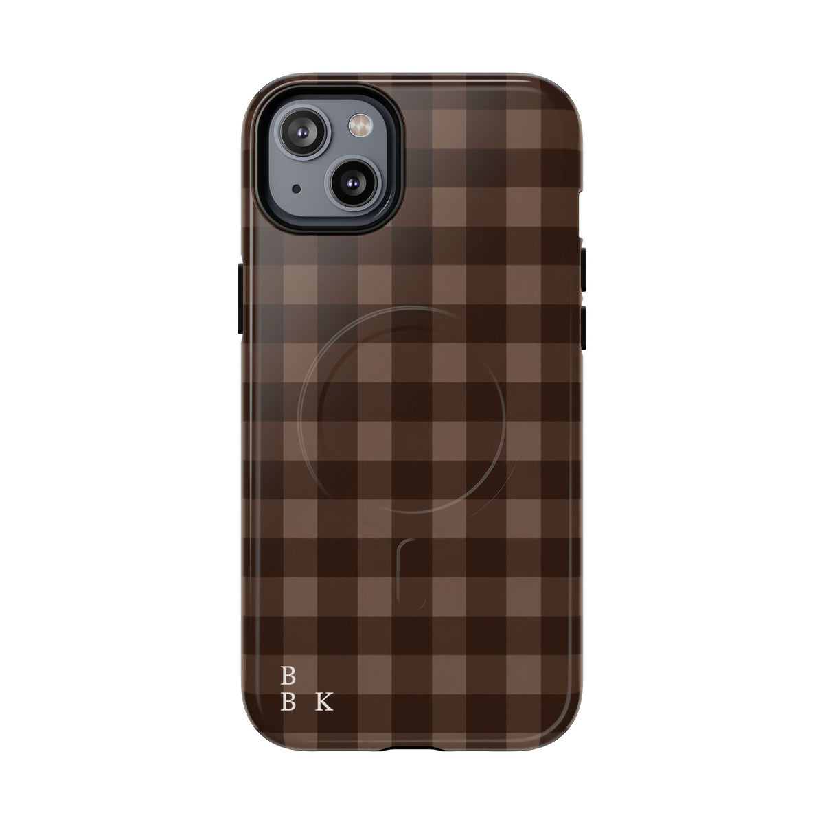 Brown Buffalo Plaid Tough Magnetic Phone Case