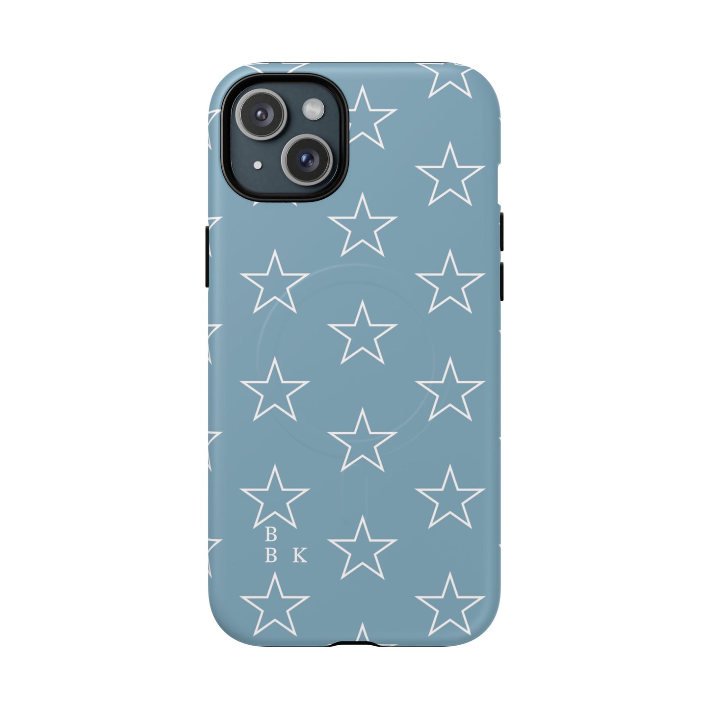 Blue Star Pattern Magnetic Phone Case — Tough Protective iPhone Cover