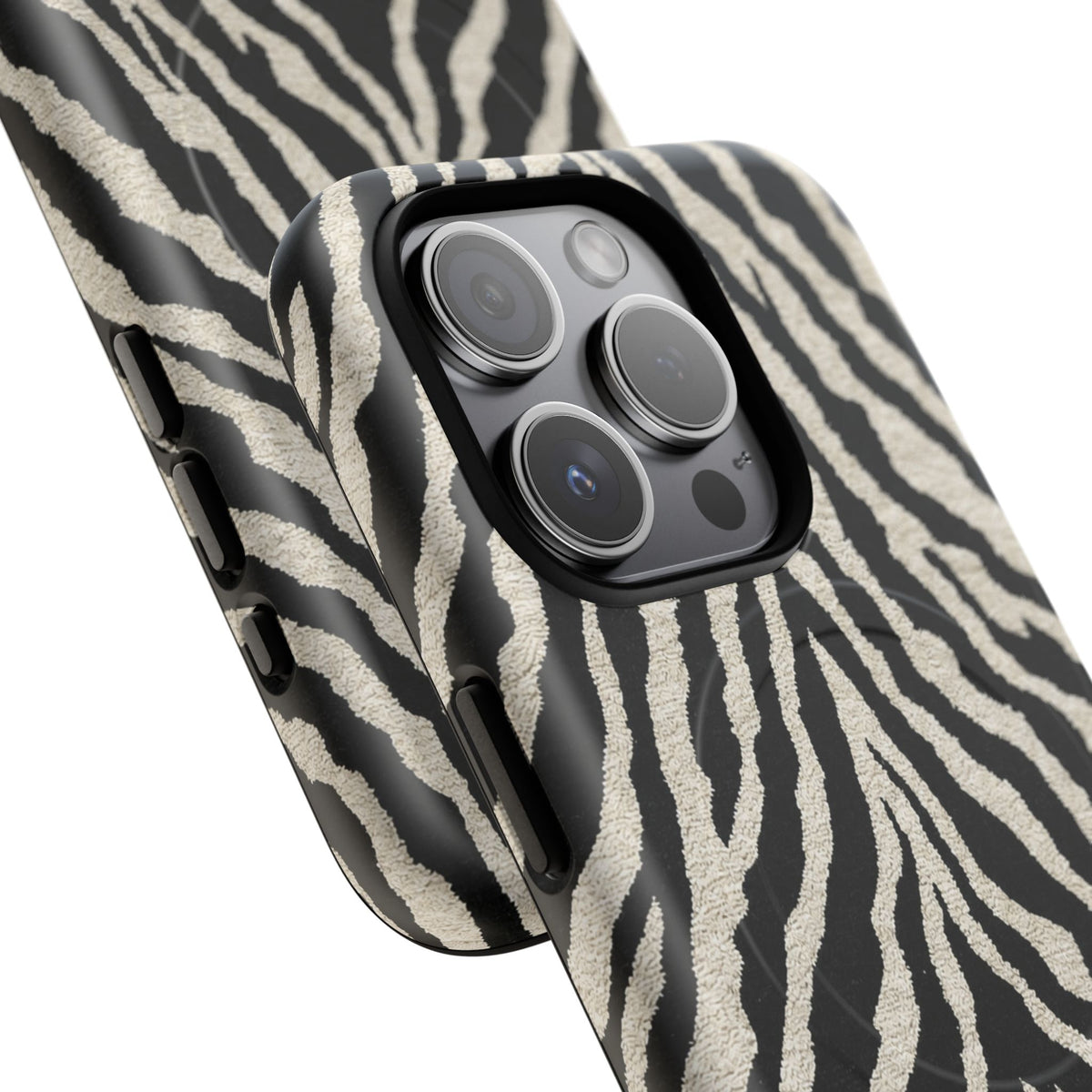 Zebra Stripe Tough Magnetic Phone Case — Magnetic Protective Phone Case