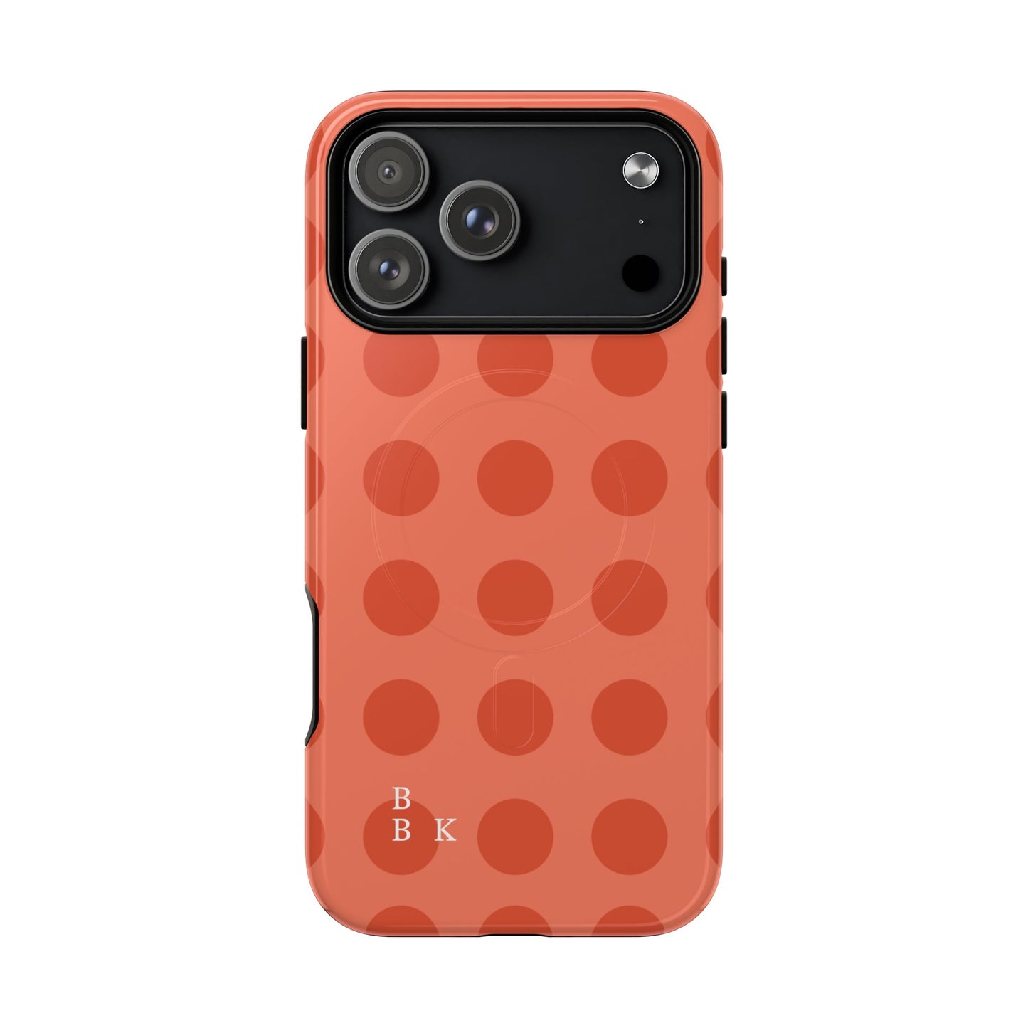 Polka Dot Tough Magnetic Phone Case — Protective Magnetic MagSafe-Compatible iPhone Cover