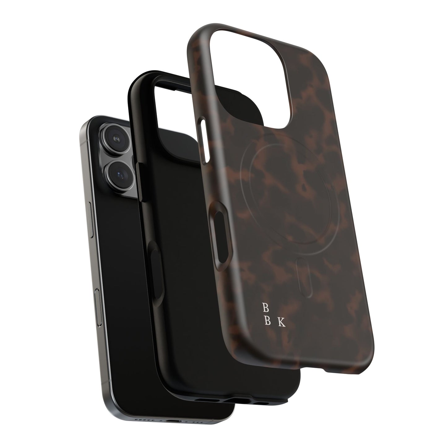 Tortoiseshell Magnetic Phone Case — Slim Tough MagSafe-Compatible Protection
