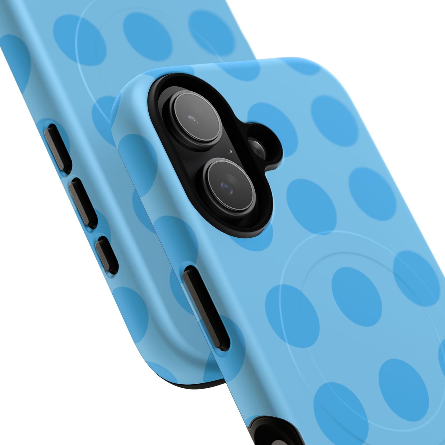 Blue Polka Dot Tough Magnetic Phone Case