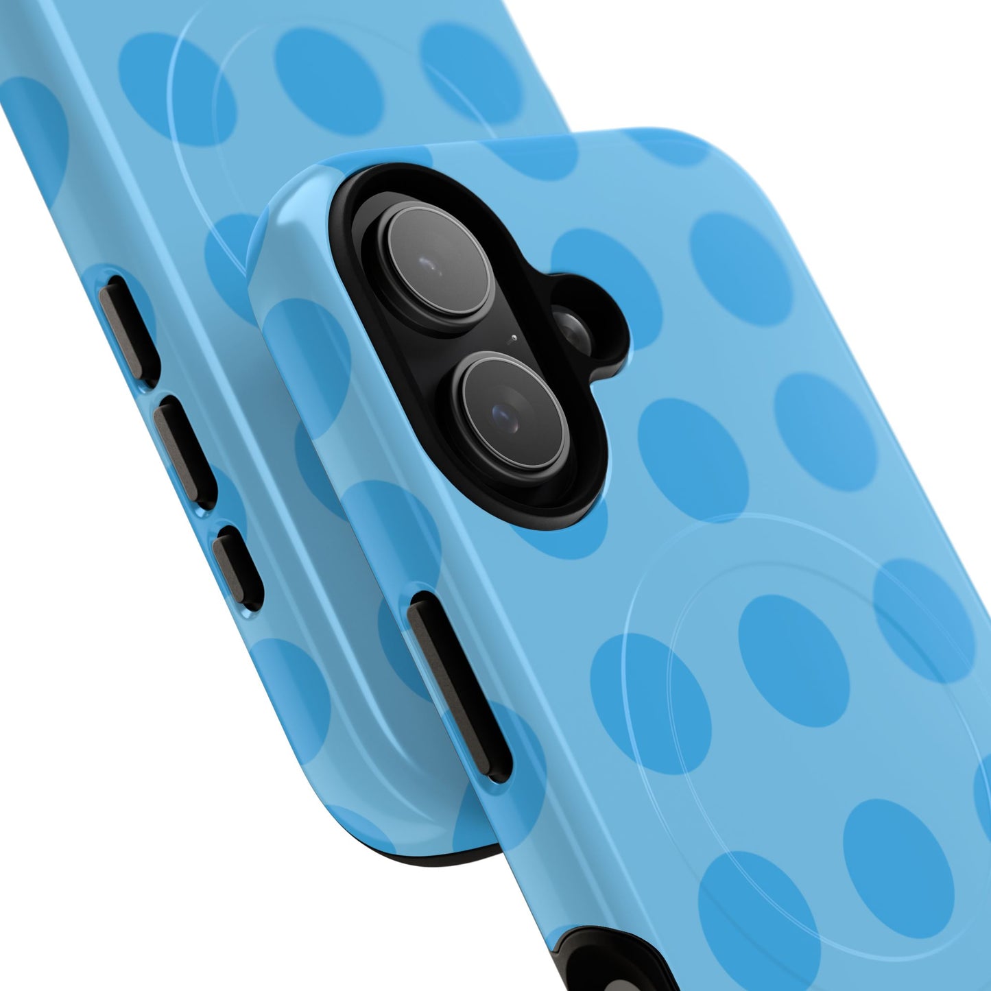 Blue Polka Dot Tough Magnetic Phone Case