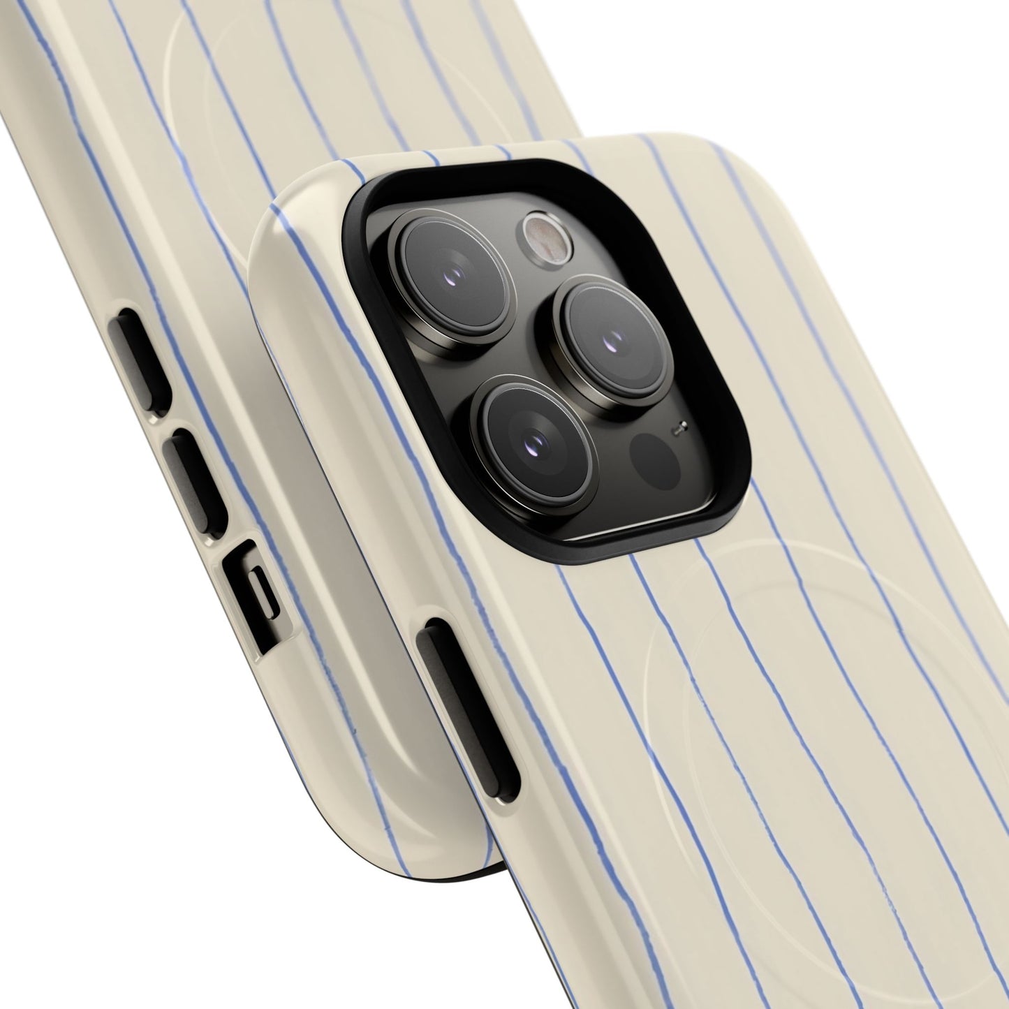 Notebook Lines Tough Magnetic Phone Case