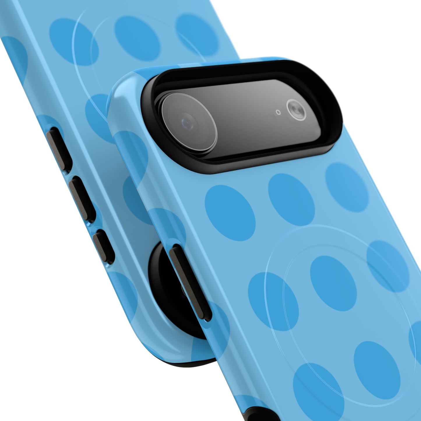 Blue Polka Dot Tough Magnetic Phone Case