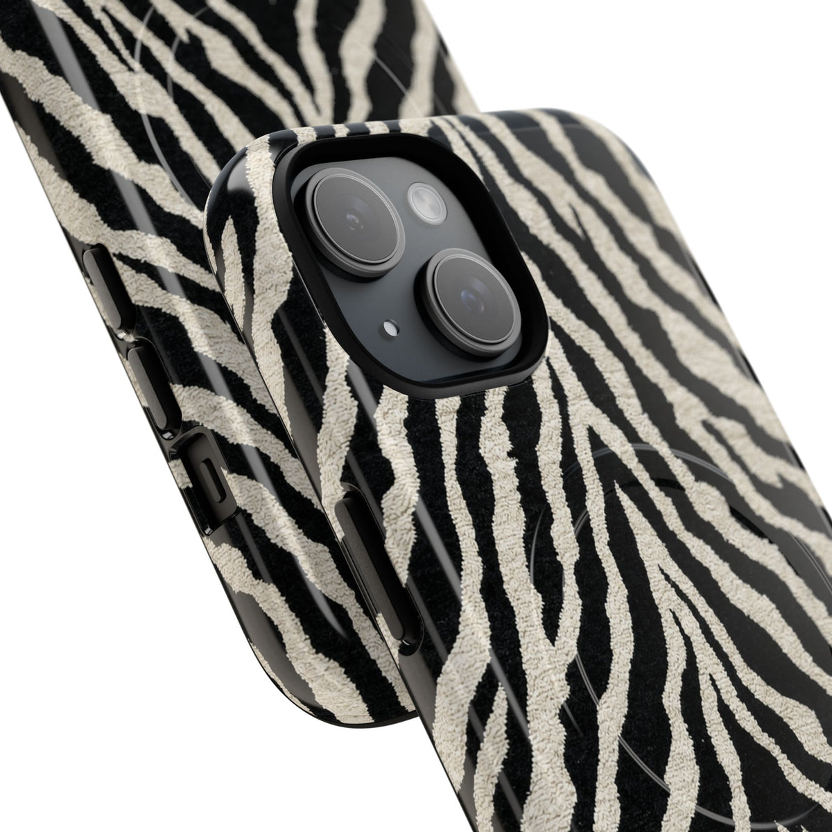 Zebra Stripe Tough Magnetic Phone Case — Magnetic Protective Phone Case