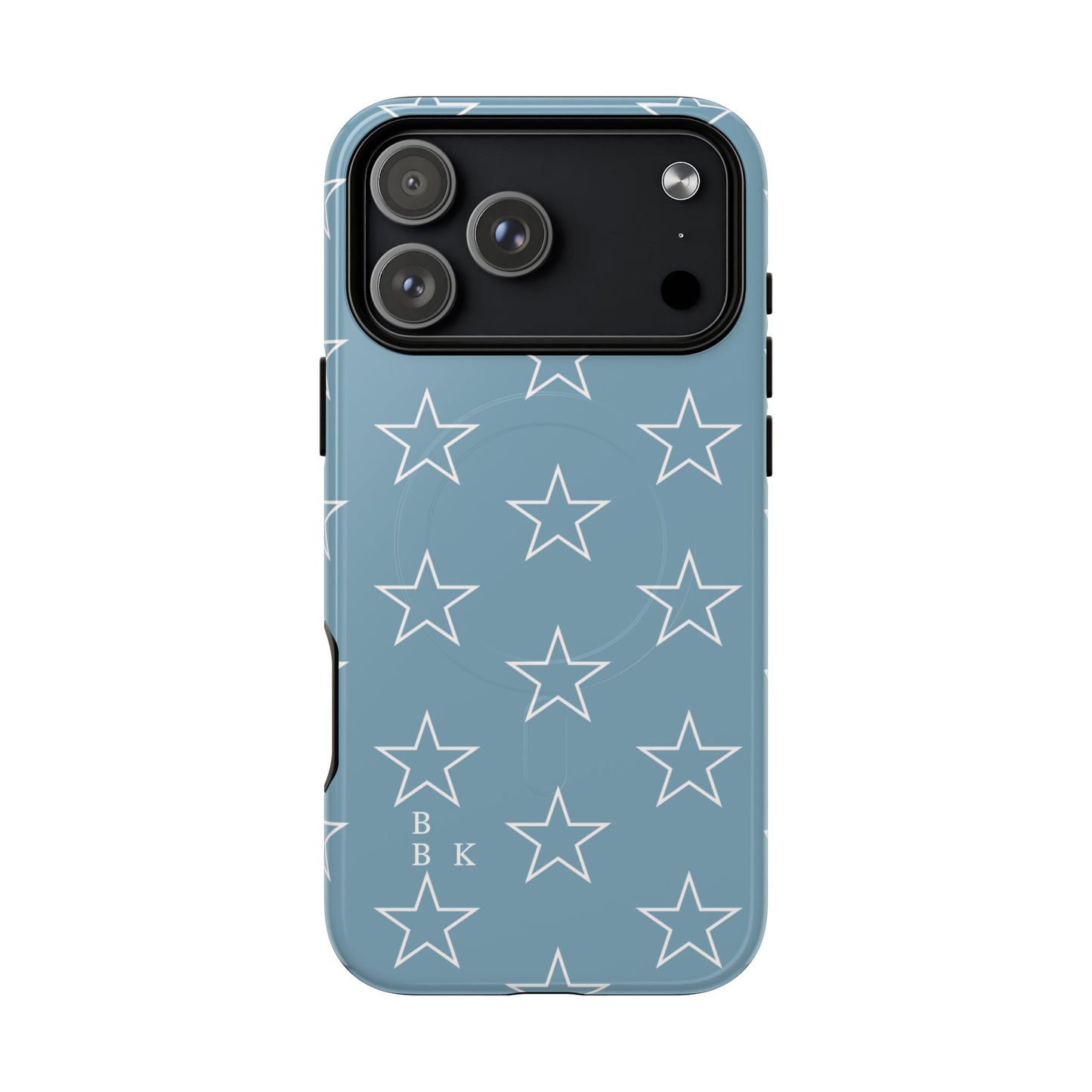 Blue Star Pattern Magnetic Phone Case — Tough Protective iPhone Cover