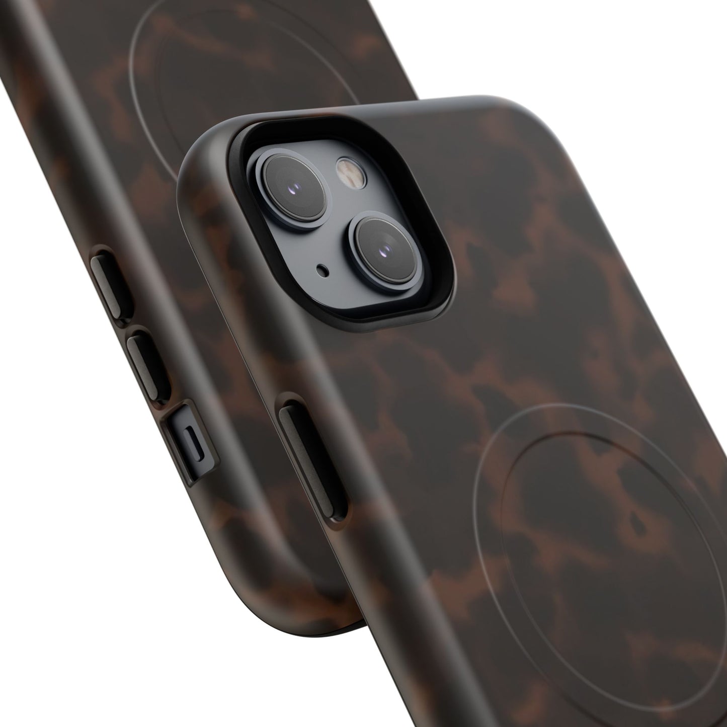 Tortoiseshell Magnetic Phone Case — Slim Tough MagSafe-Compatible Protection