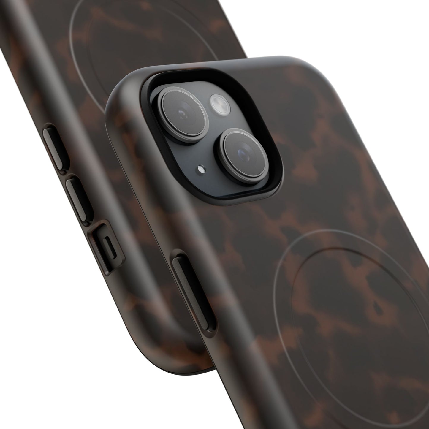 Tortoiseshell Magnetic Phone Case — Slim Tough MagSafe-Compatible Protection