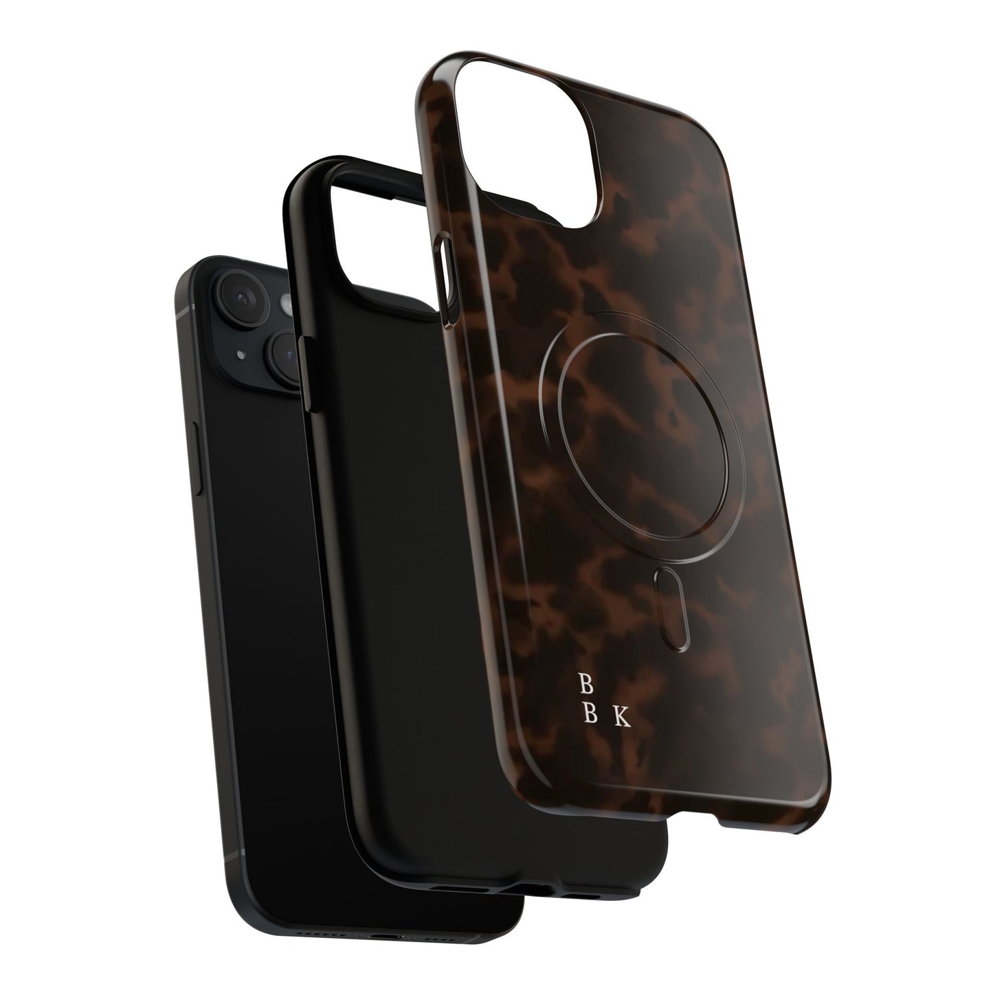 Tortoiseshell Magnetic Phone Case — Slim Tough MagSafe-Compatible Protection