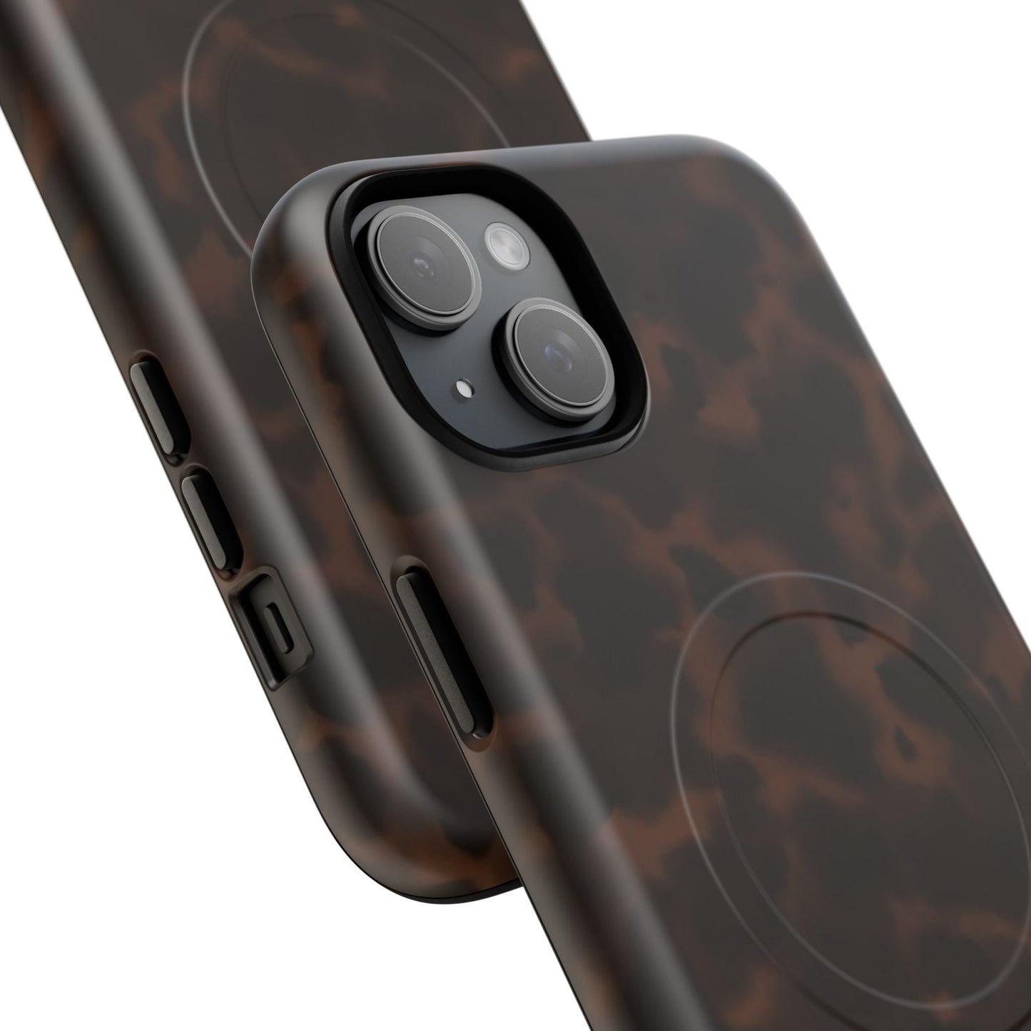 Tortoiseshell Magnetic Phone Case — Slim Tough MagSafe-Compatible Protection