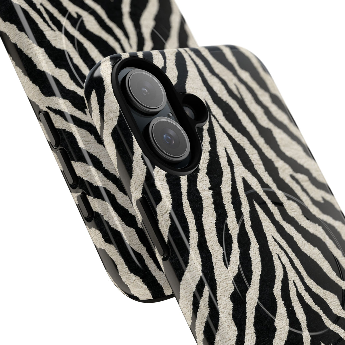 Zebra Stripe Tough Magnetic Phone Case — Magnetic Protective Phone Case