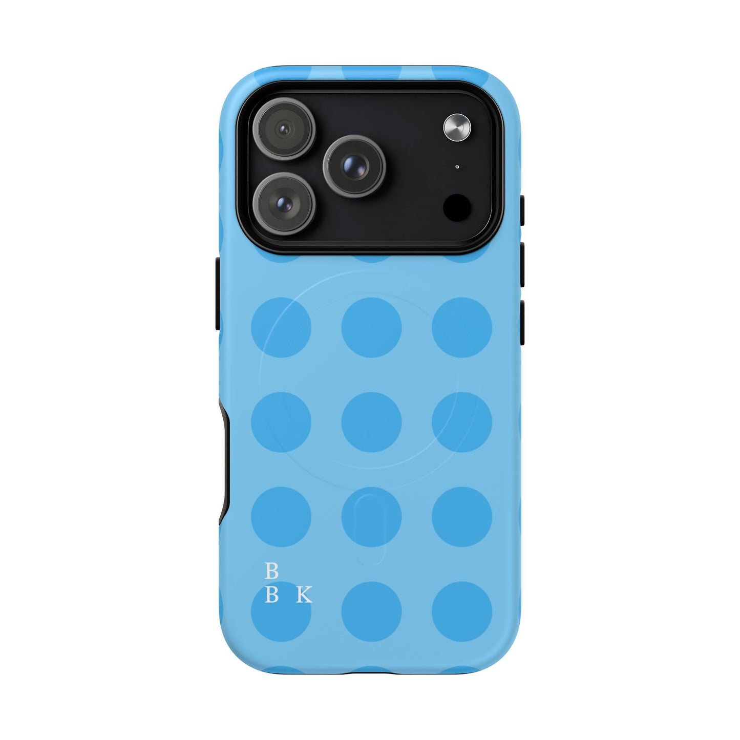 Blue Polka Dot Tough Magnetic Phone Case