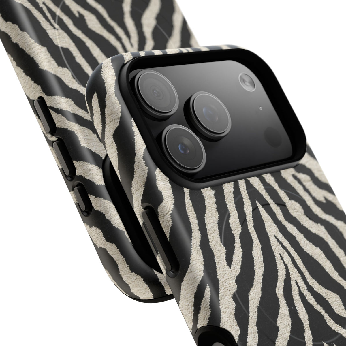Zebra Stripe Tough Magnetic Phone Case — Magnetic Protective Phone Case
