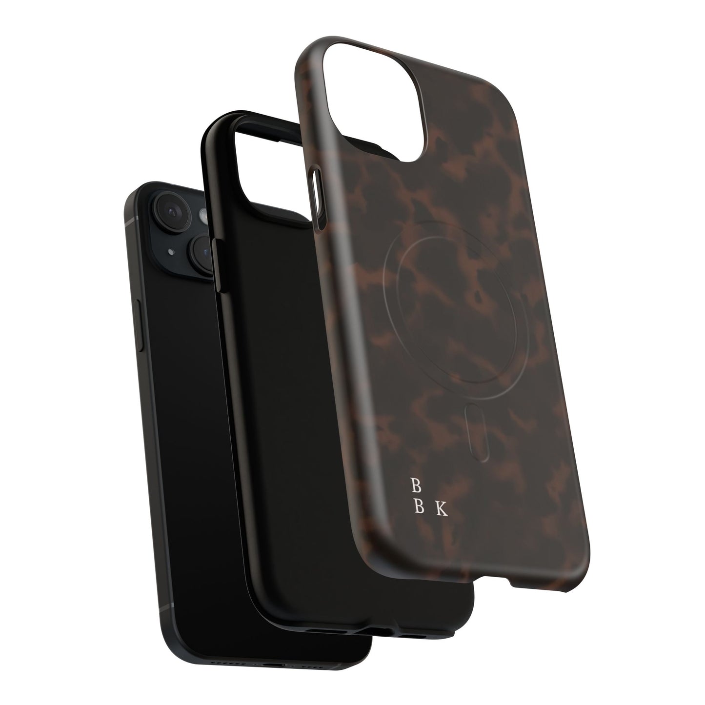 Tortoiseshell Magnetic Phone Case — Slim Tough MagSafe-Compatible Protection