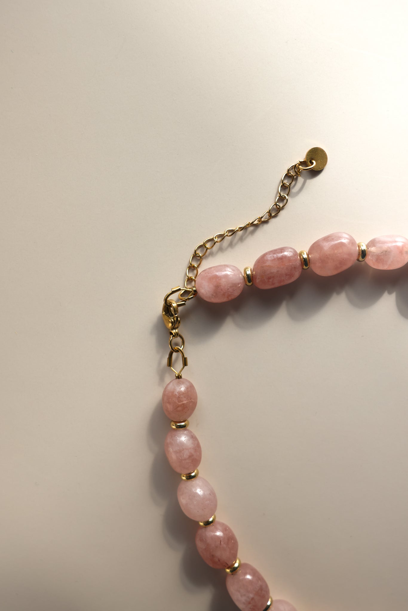 Malaysia Jade Pebble Necklace