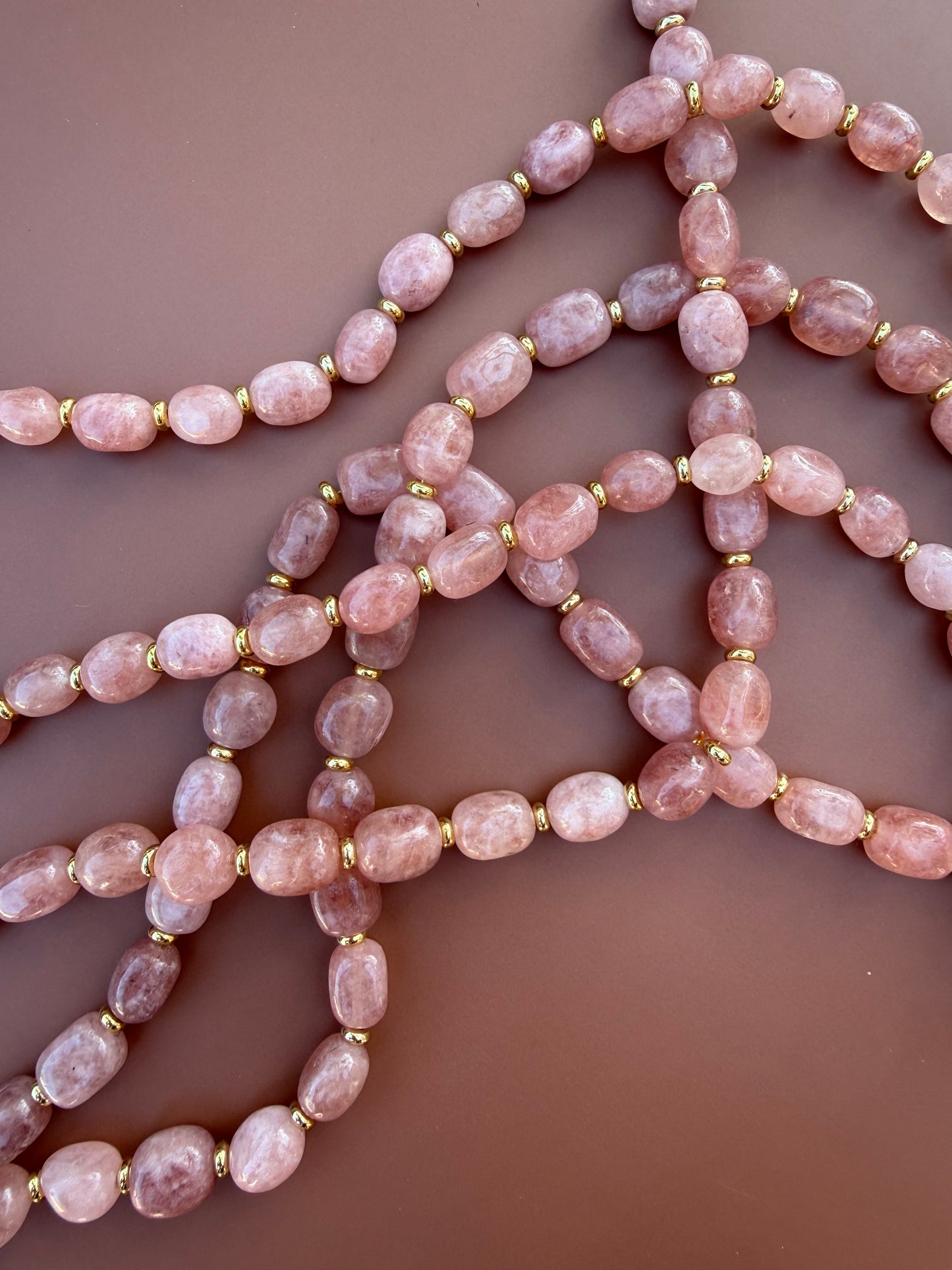 Malaysia Jade Pebble Necklace