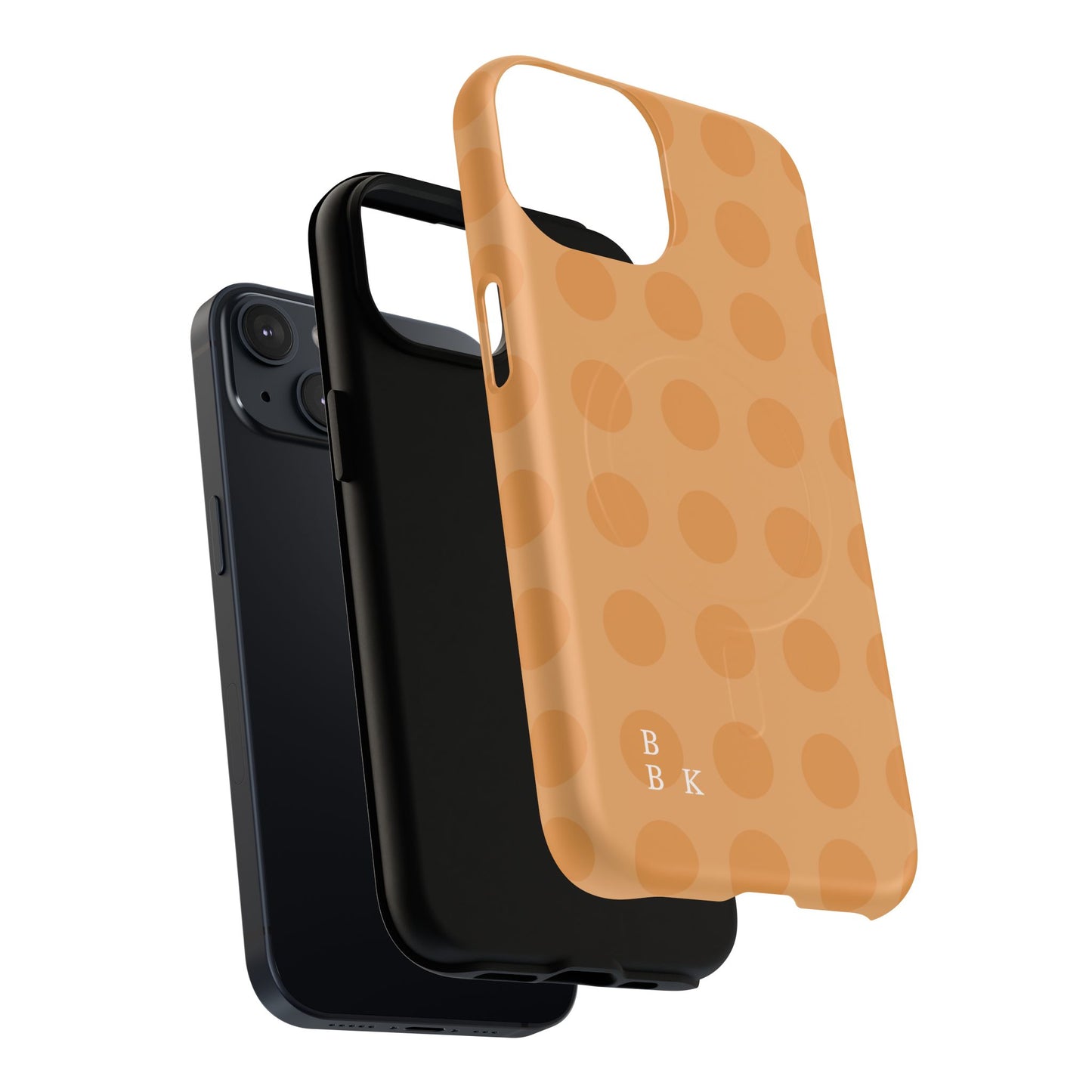 Polka Dot Tough Magnetic Phone Case – Durable Magnetic iPhone Cover