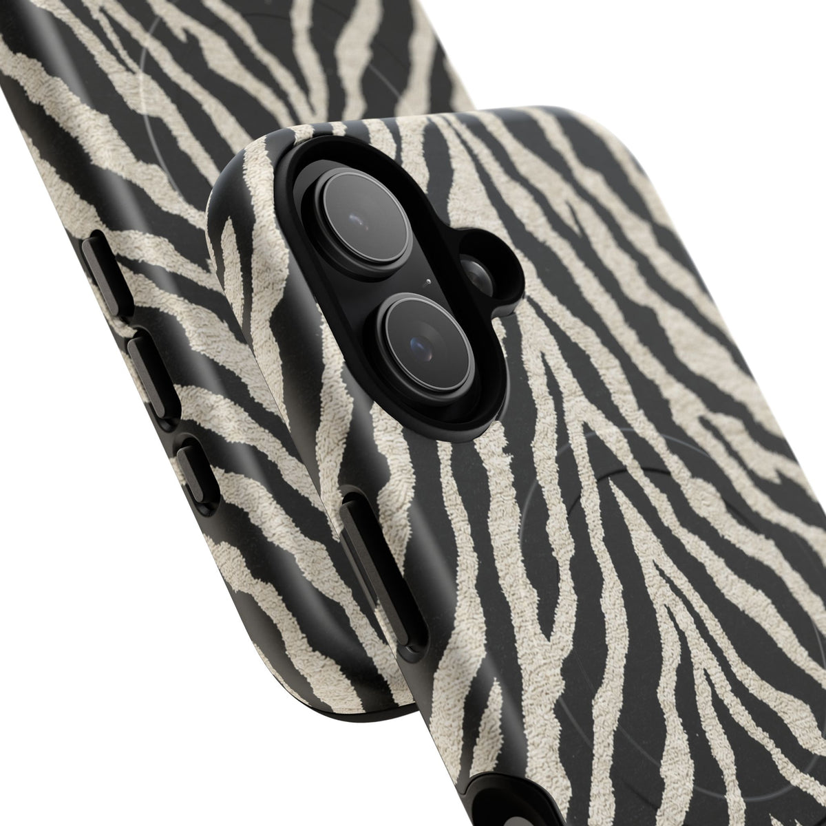 Zebra Stripe Tough Magnetic Phone Case — Magnetic Protective Phone Case