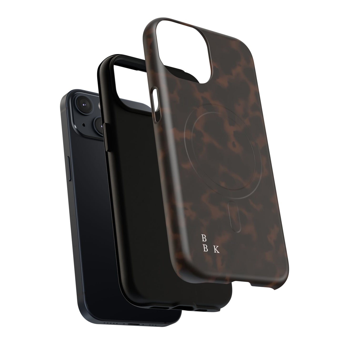 Tortoiseshell Magnetic Phone Case — Slim Tough MagSafe-Compatible Protection
