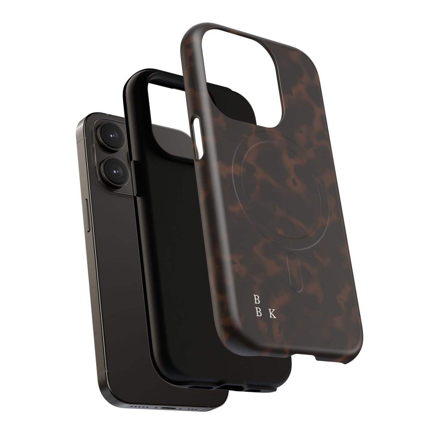 Tortoiseshell Magnetic Phone Case — Slim Tough MagSafe-Compatible Protection