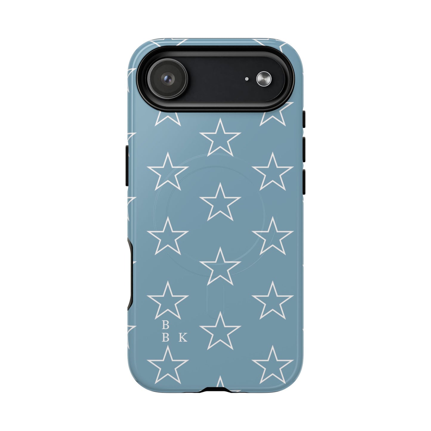 Blue Star Pattern Magnetic Phone Case — Tough Protective iPhone Cover