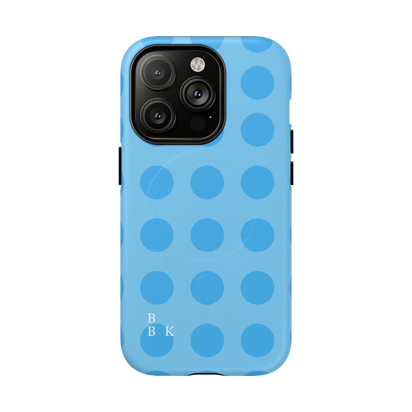 Blue Polka Dot Tough Magnetic Phone Case