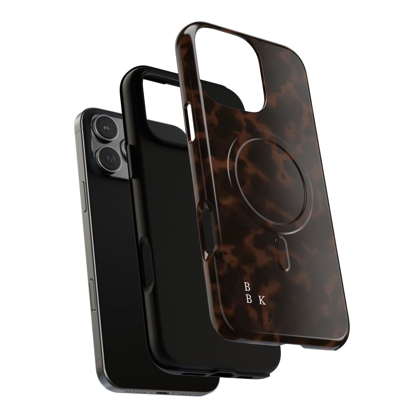 Tortoiseshell Magnetic Phone Case — Slim Tough MagSafe-Compatible Protection