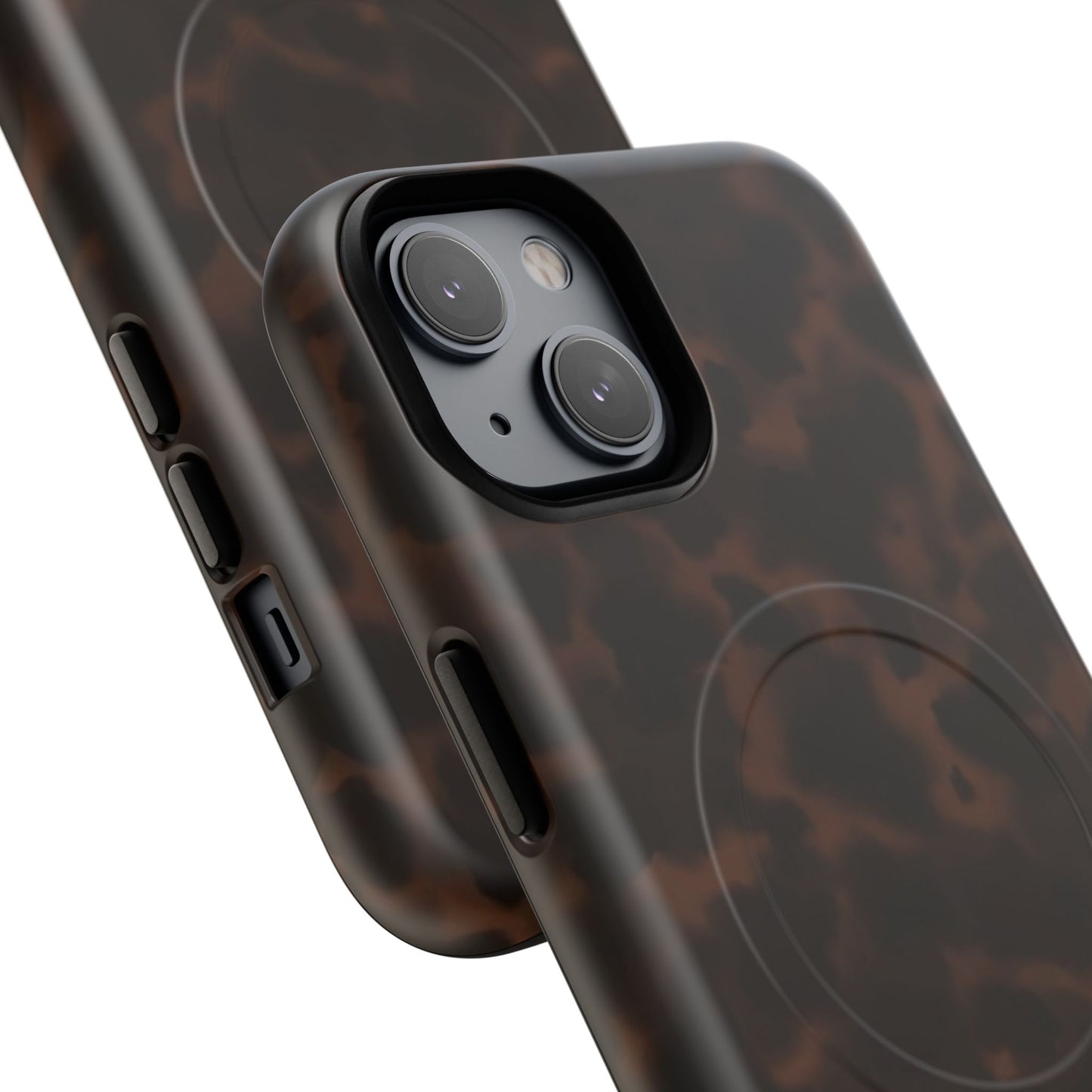 Tortoiseshell Magnetic Phone Case — Slim Tough MagSafe-Compatible Protection