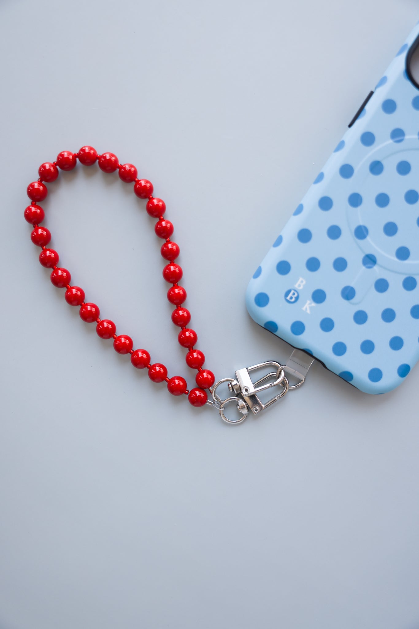 Cherry Red Phone Charm