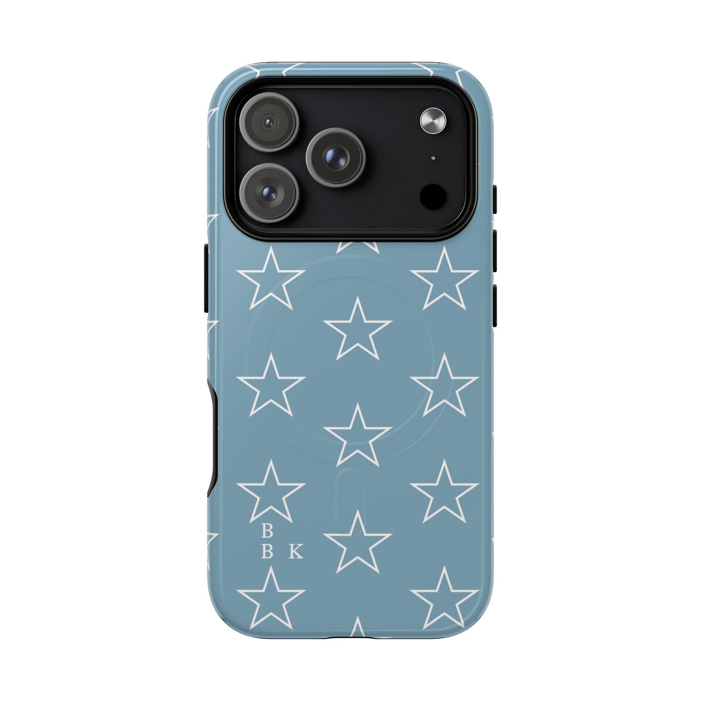 Blue Star Pattern Magnetic Phone Case — Tough Protective iPhone Cover