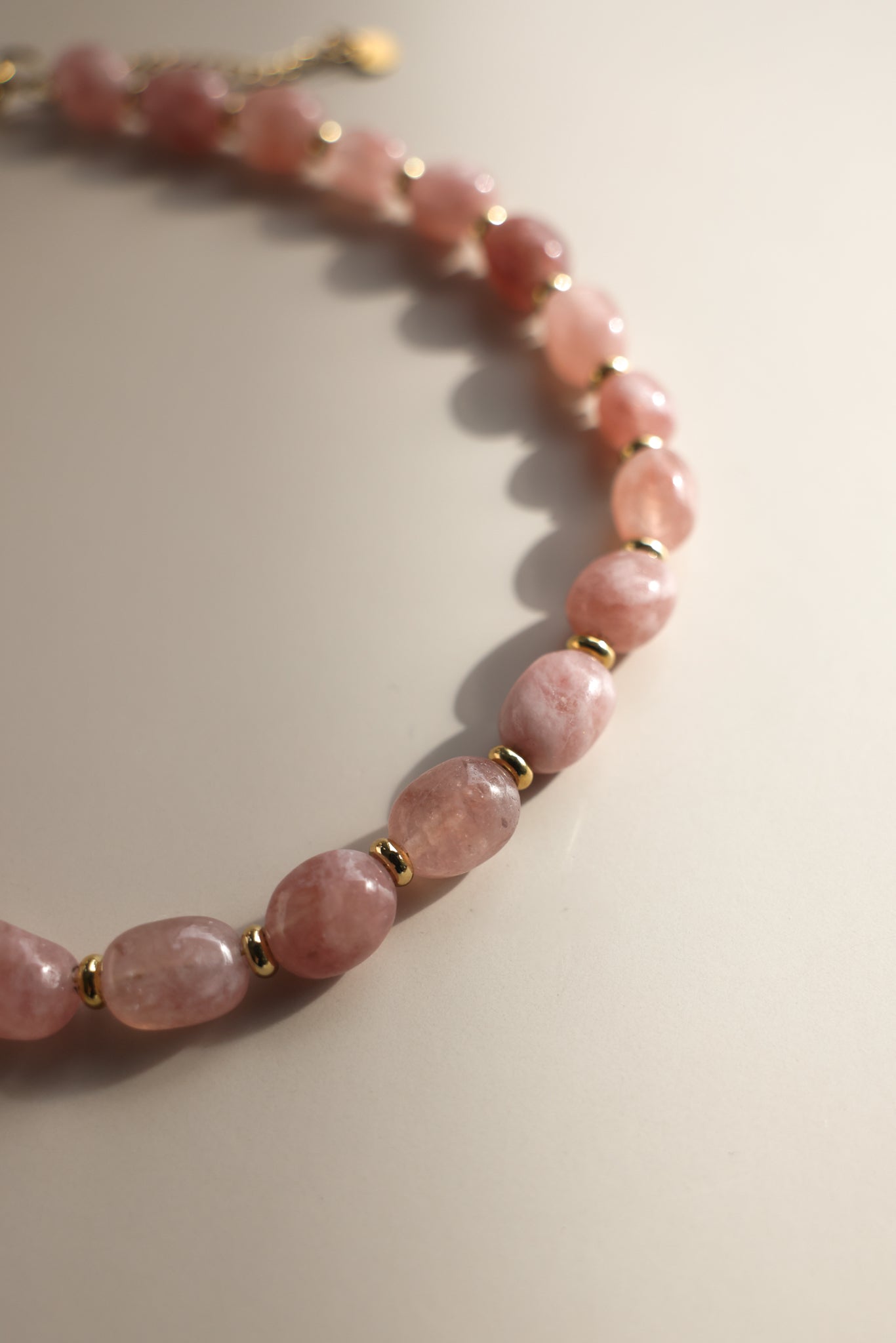 Malaysia Jade Pebble Necklace