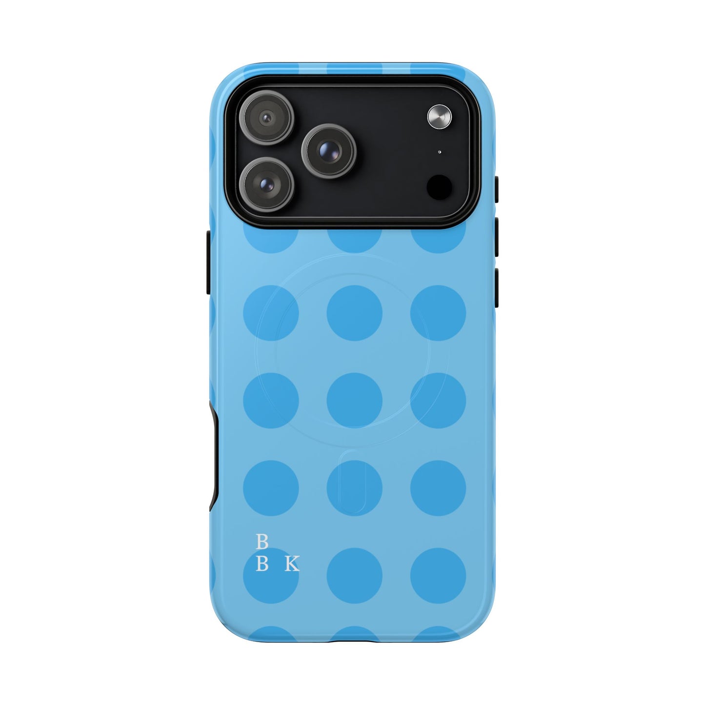 Blue Polka Dot Tough Magnetic Phone Case
