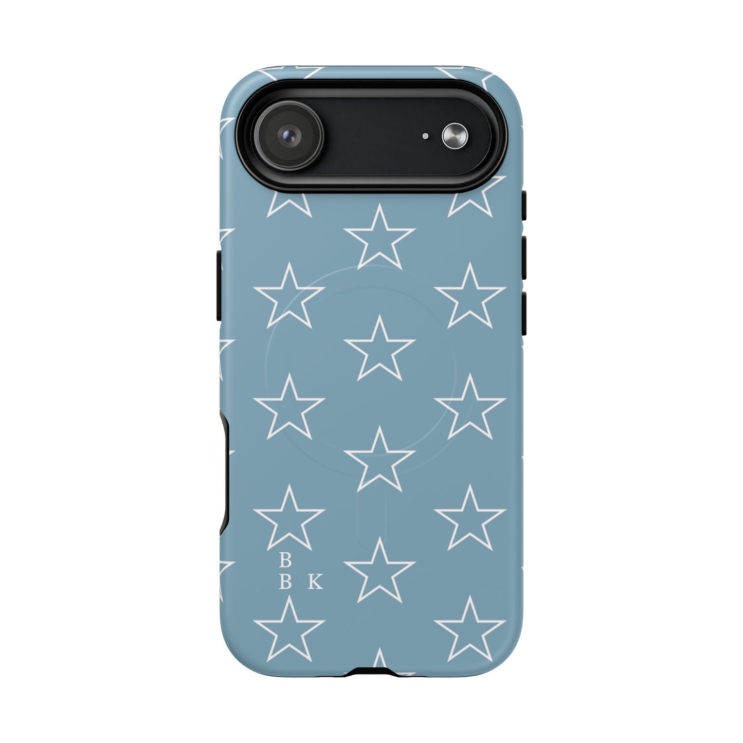 Blue Star Pattern Magnetic Phone Case — Tough Protective iPhone Cover