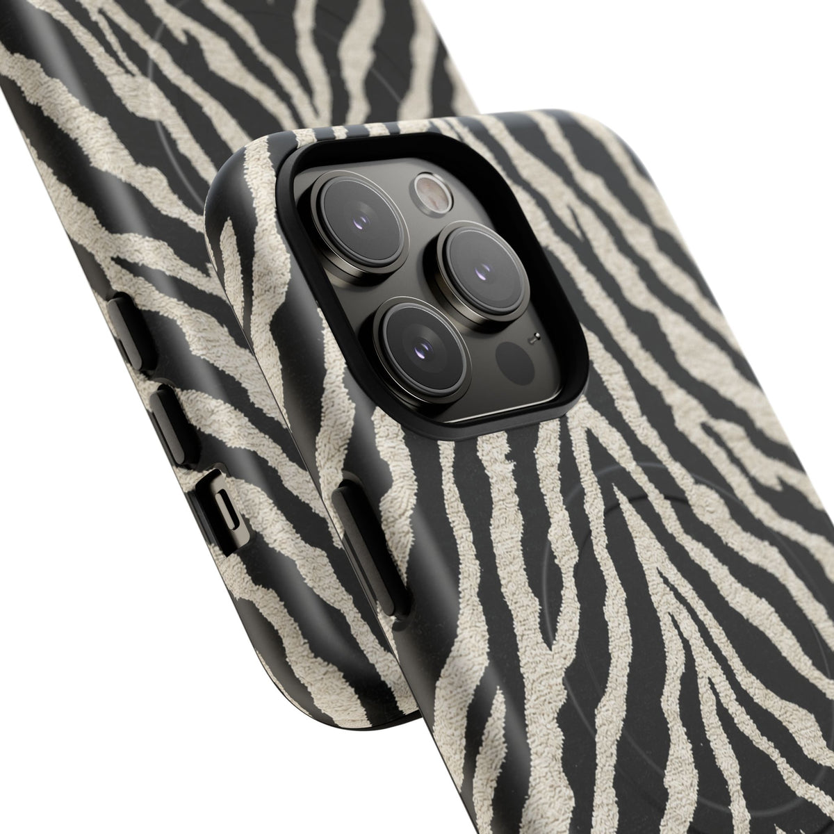 Zebra Stripe Tough Magnetic Phone Case — Magnetic Protective Phone Case