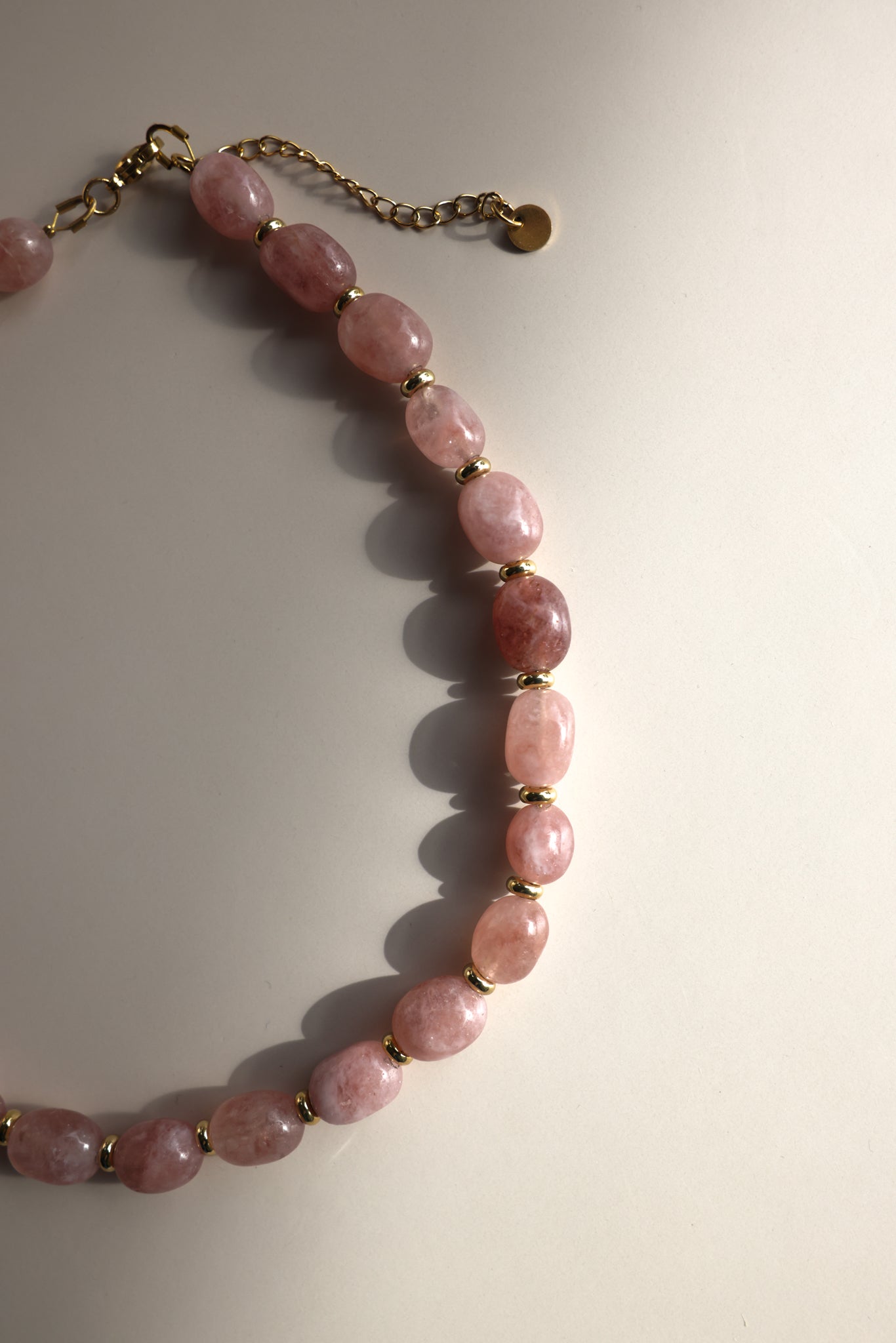 Malaysia Jade Pebble Necklace